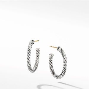 David Yurman Cable Hoop Earrings